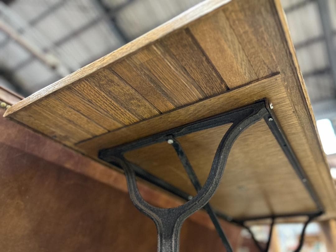 【廃盤レア】ジャーナルスタンダードファニチャー｜アイアンレッグテーブル