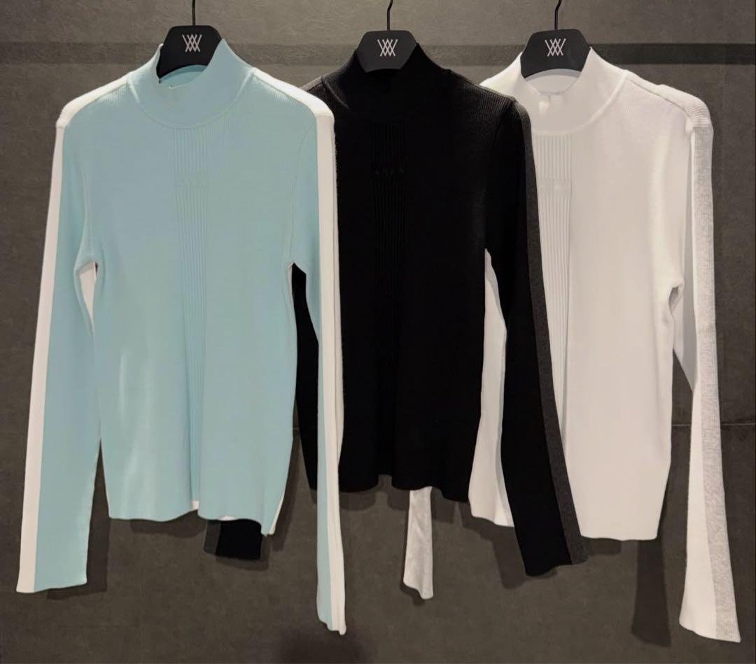 ☆ANEW GOLF☆ MOCK NECK SWEATER