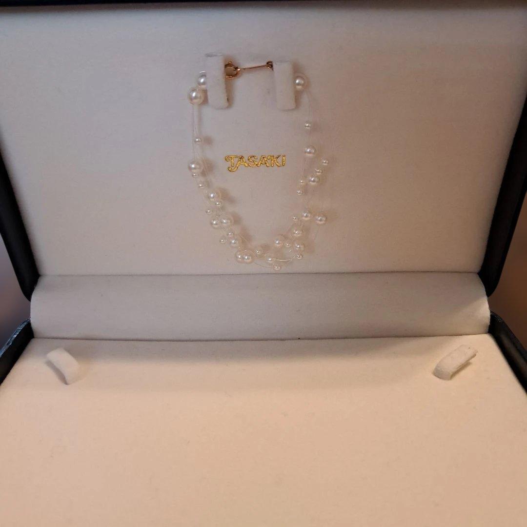 TASAKI　k18 ホワイトベビーパールブレスレット