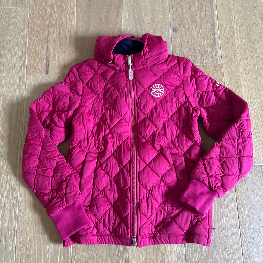 キャロウェイ　キルティングジャケット フード付き