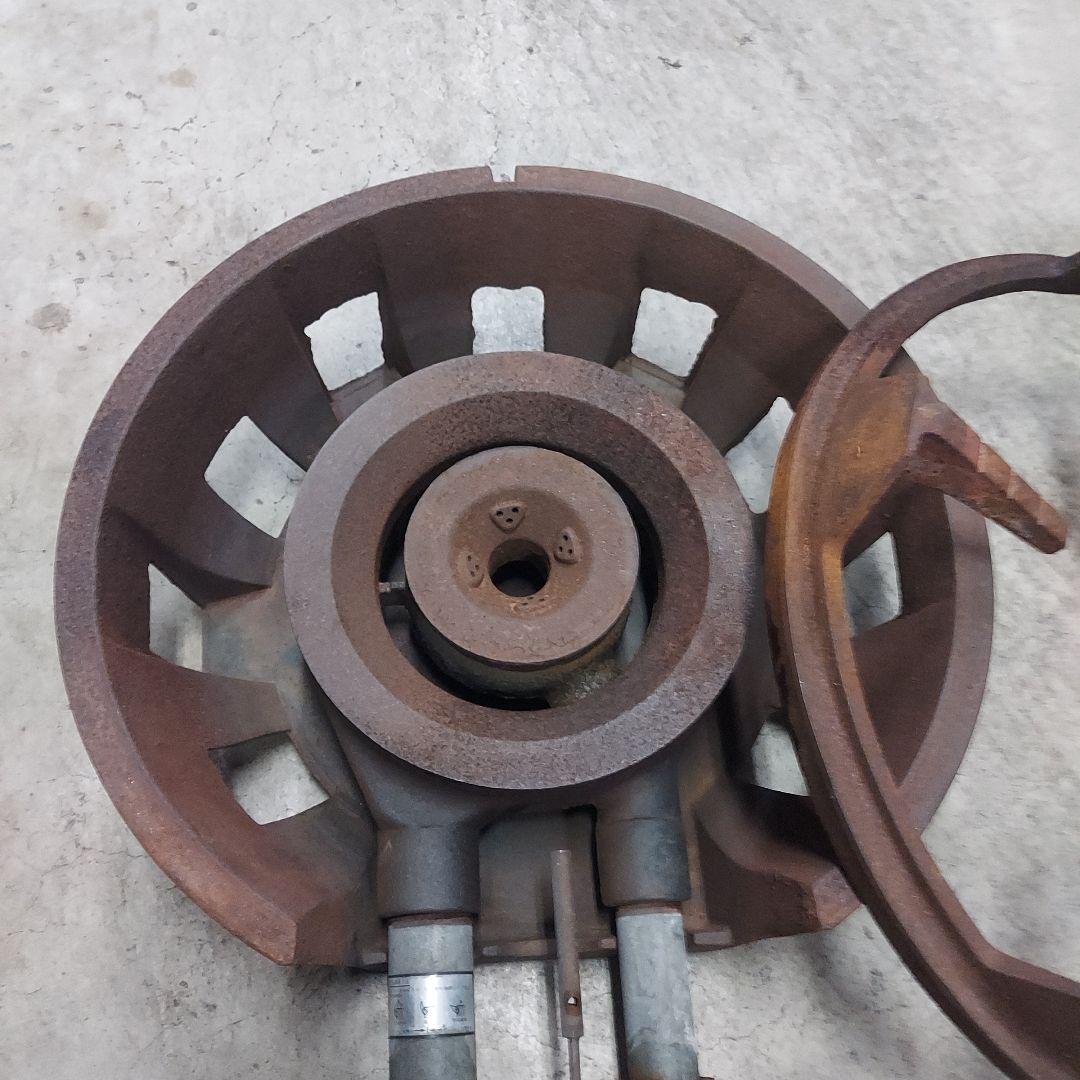 【中古品】鋳物コンロMG-270B LP用ファイアースクリーンバーナー　マルゼン