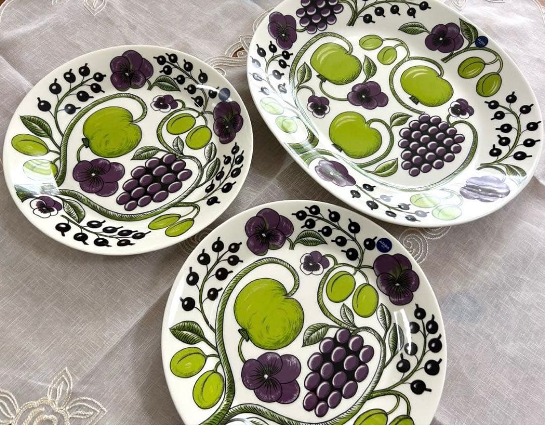 パラティッシ　オーバル　プレート　セット