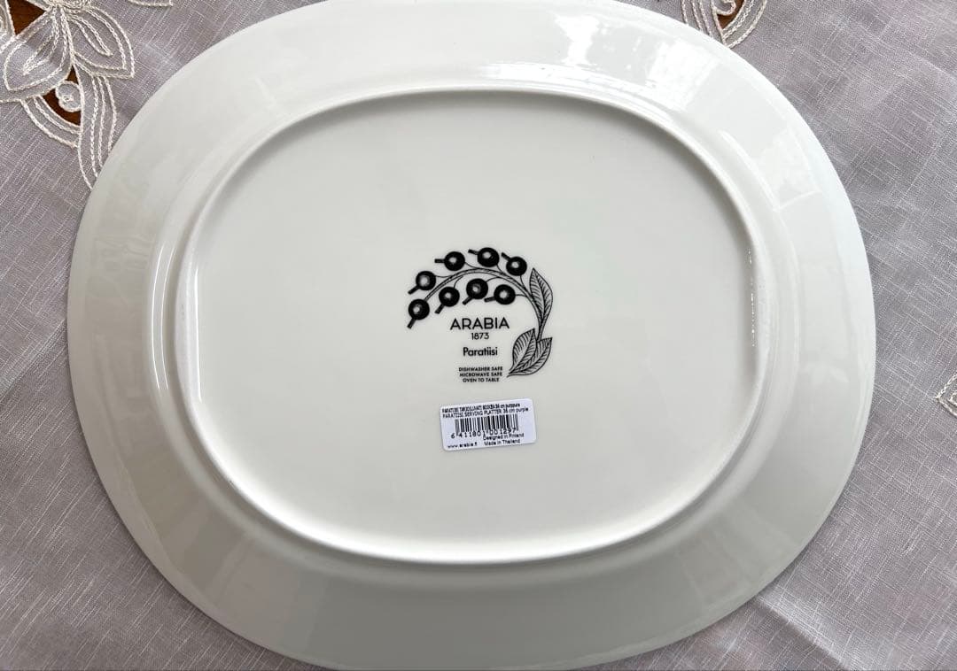 パラティッシ　オーバル　プレート　セット