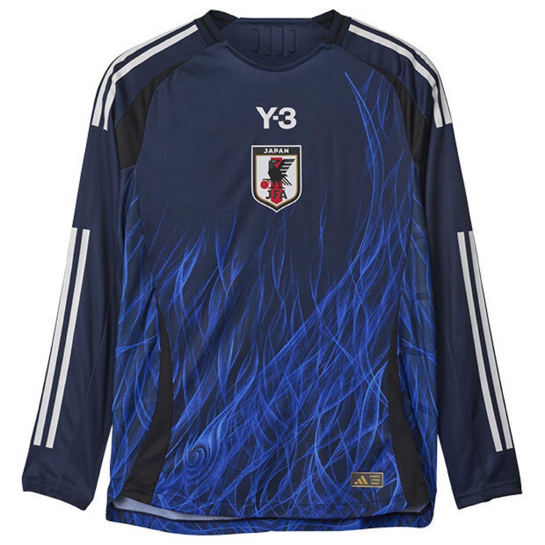 サッカー 日本代表 オーセンティックユニフォーム 長袖 ホーム 3XL Y-3