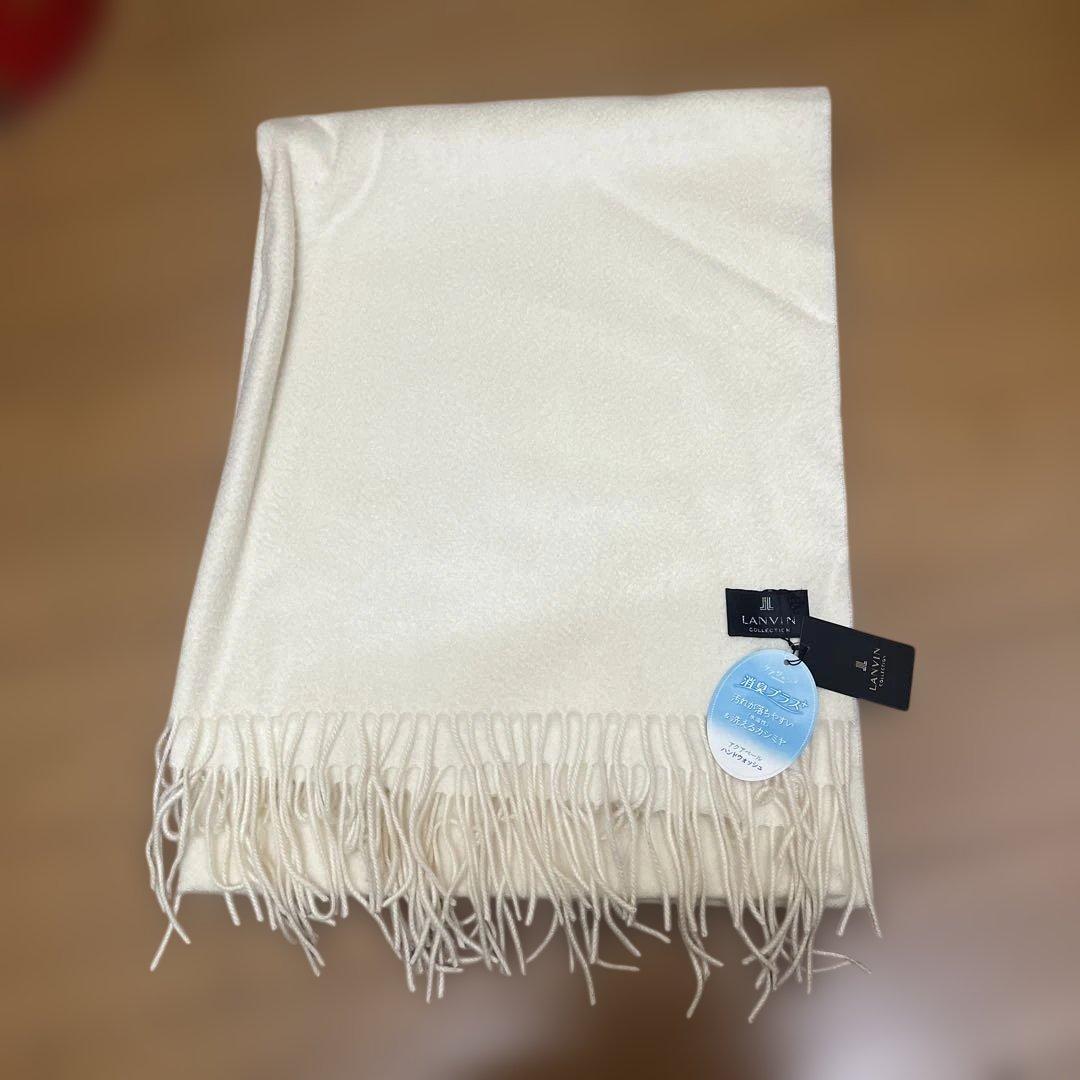 セール！LANVIN カシミヤ100% マフラー