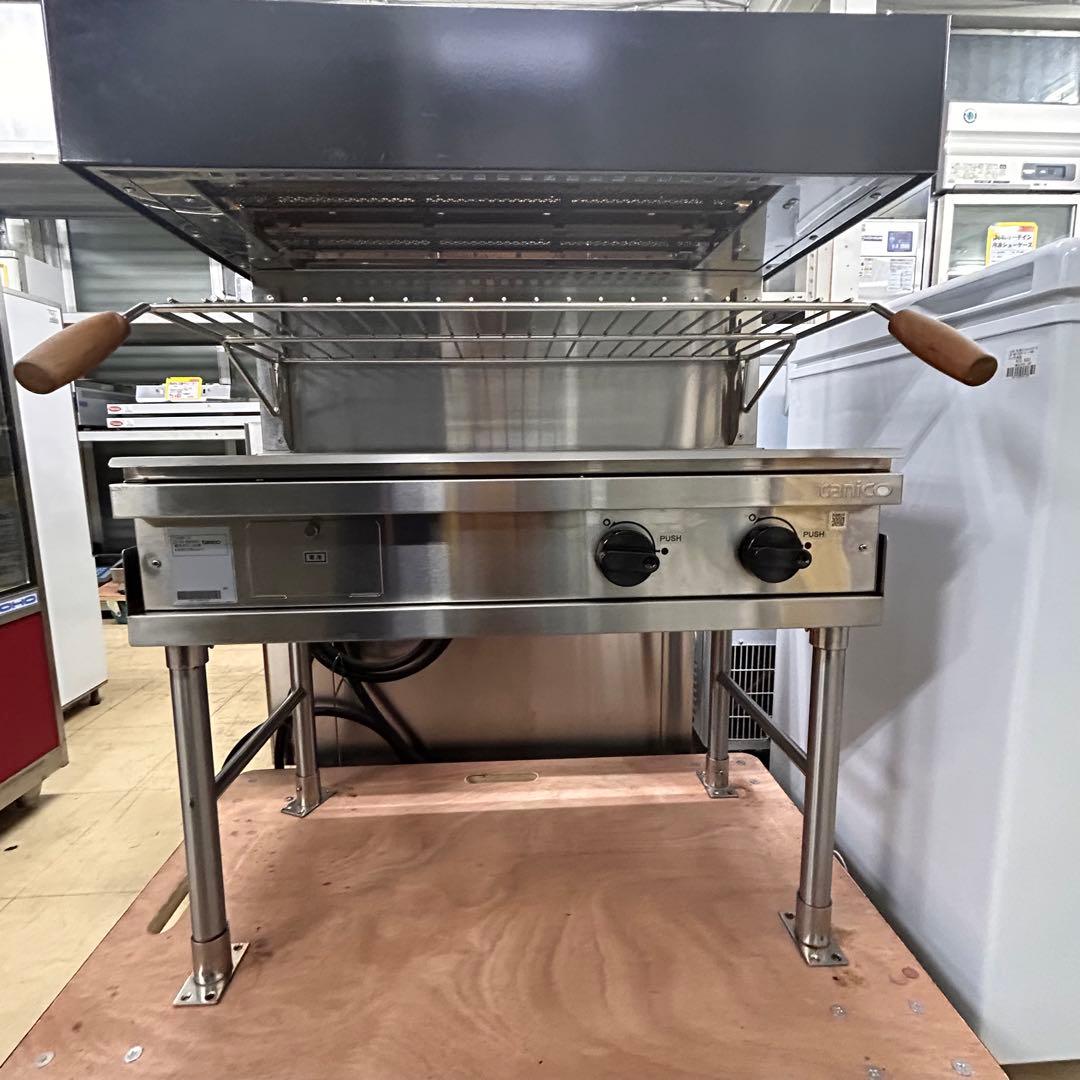 3107 タニコー 都市ガスサラマンダー 上火式焼物器 2022年製