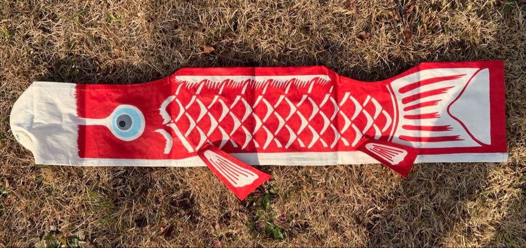 歌川広重「名所江戸百景　水道橋駿河台」手染め豆広重鯉1.1m子鯉紫セット鯉のぼり