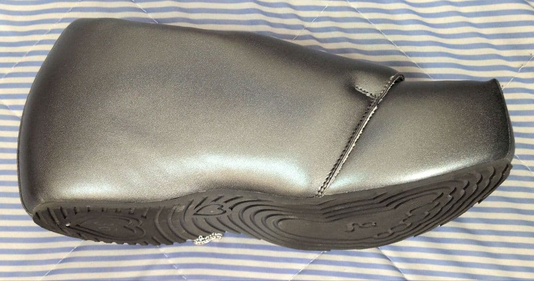 GRAPE Hotel Wings Platform Shoes グレー