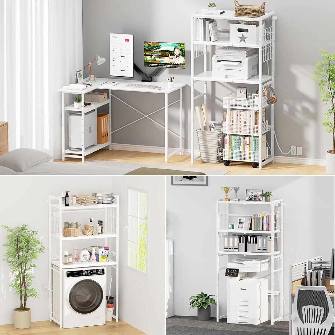 レンジラック ゴミ箱上ラック YDH 冷蔵庫上 キッチン 棚 ゴミ箱 ランドリー