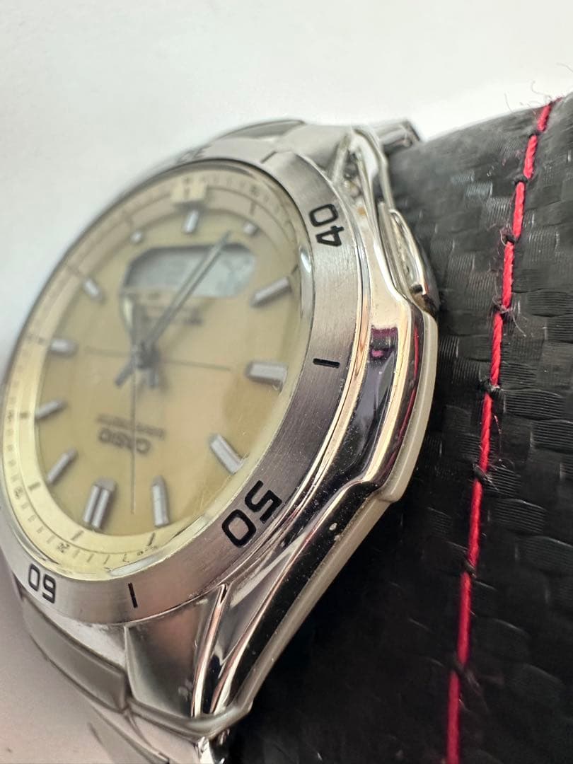 カシオ CASIO 電波ソーラー他時計セット 稼働品 良品 5本 アナデジ