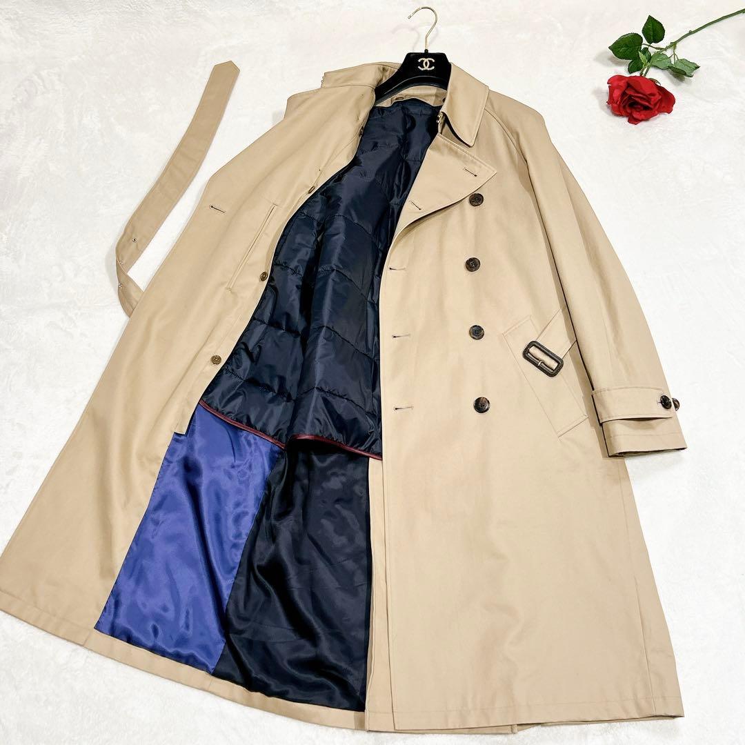 未使用✨　ポールスミス　トレンチコート　ライナー　ベージュ　L メンズ　ロング