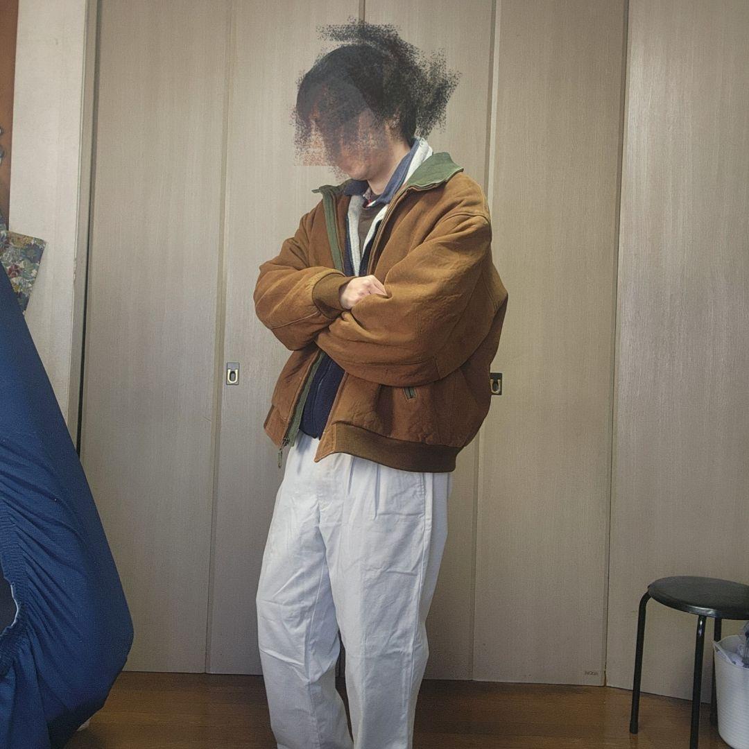 L.L.bean レザージャケット　スウェード　ヌバック　XL