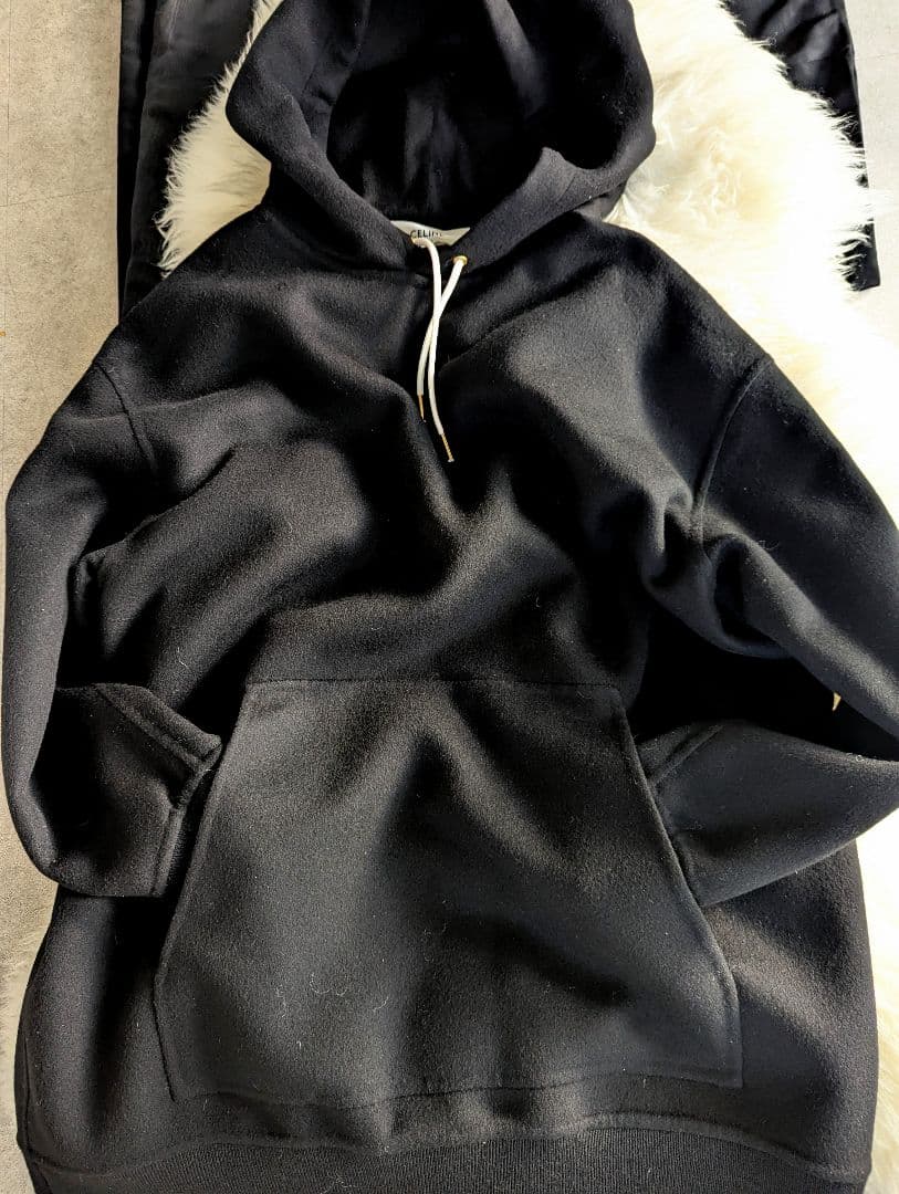 N**様 新品　稀少モデル　セリーヌ　カシミア100％　ダブルフェイス　プルオー