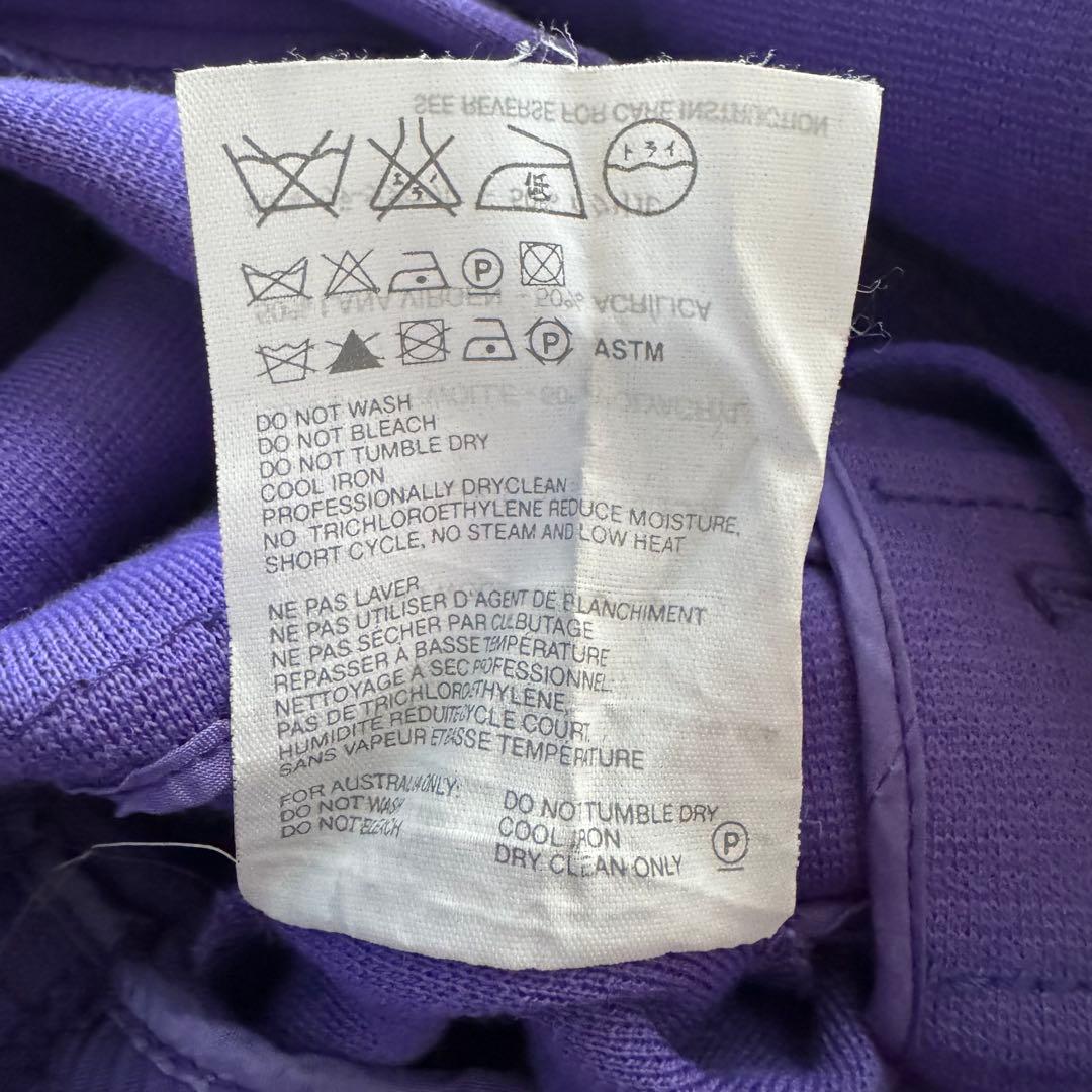 【ミュウミュウ】オールインワン　キュロット　パープル 38　ショート丈