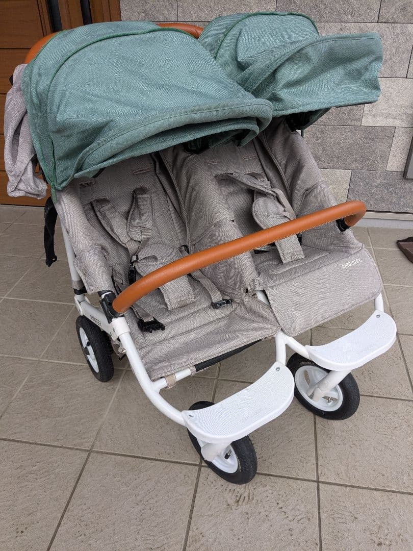 【2020年購入】エアバギー ココダブルEX フロムバース 2人乗りベビーカー