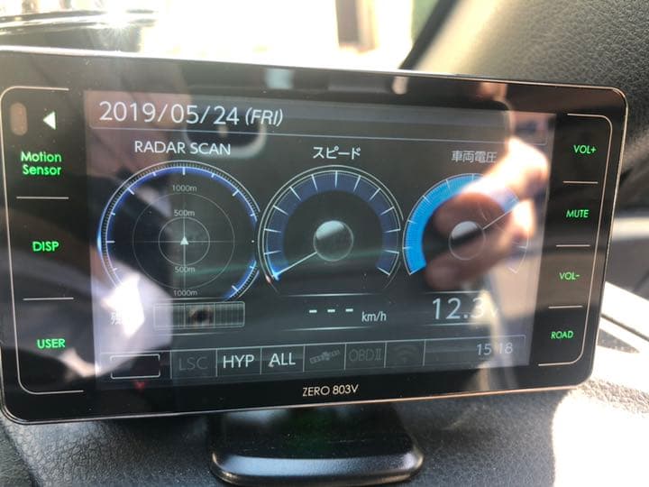 レーダー探知機 コムテック 803V