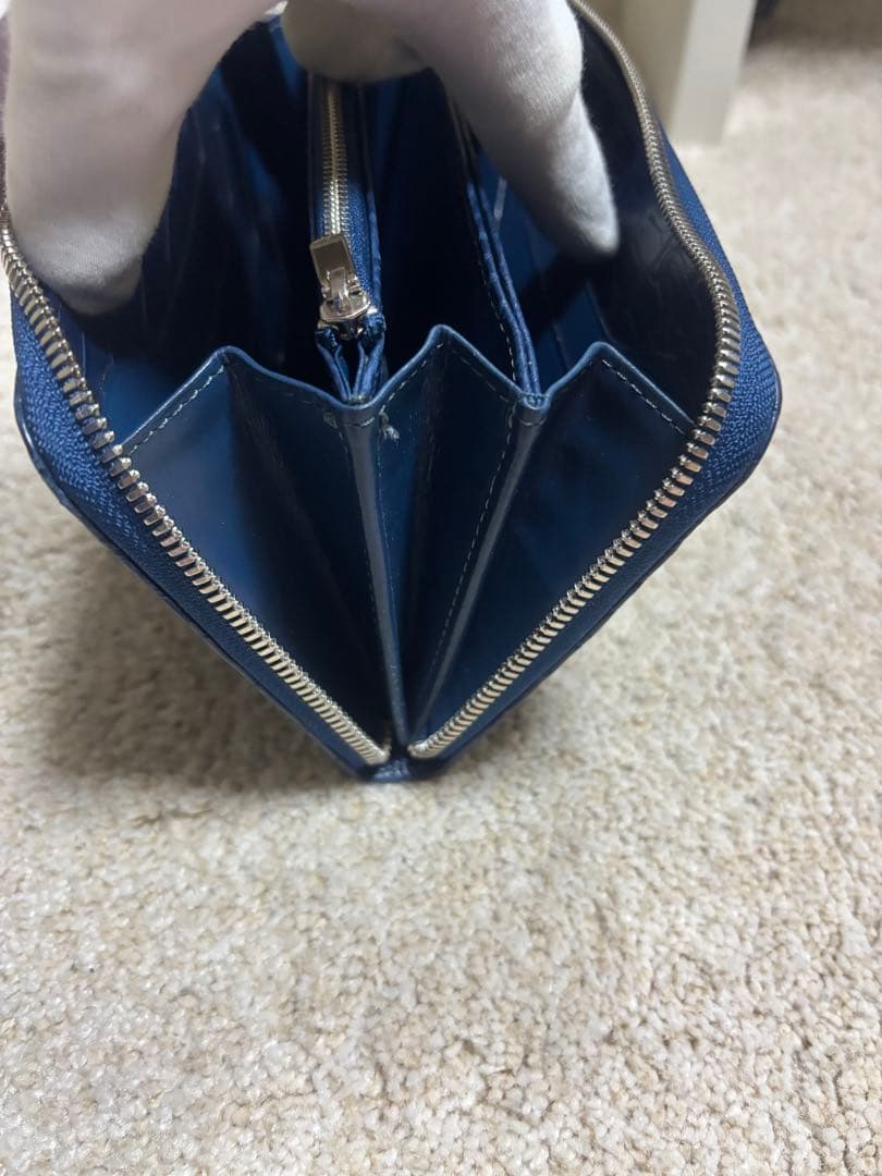 き*こ様 【微使用美品】ペッレモルビダ　クロコダイル　ラウンドファスナー長財布