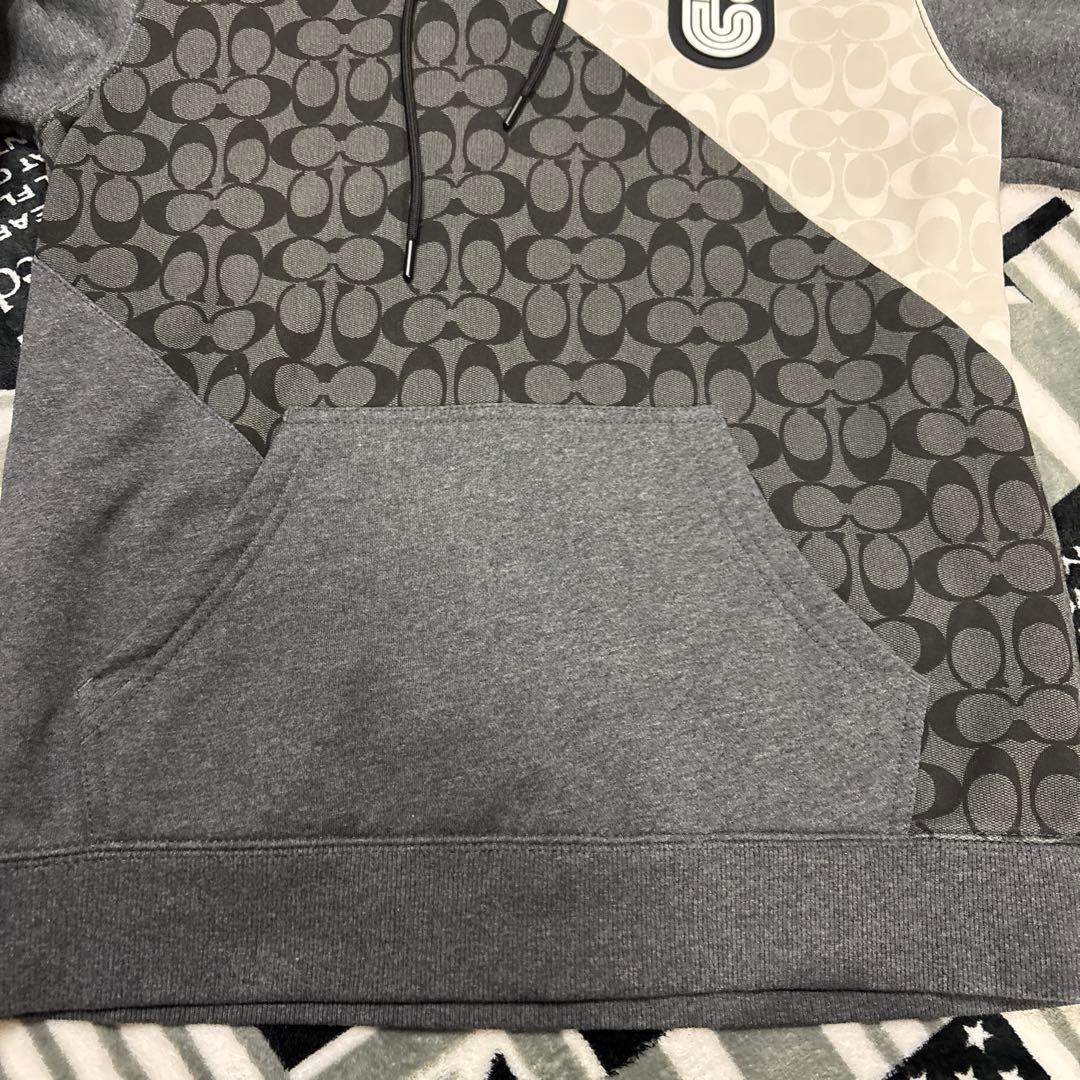 えくすた　コーチ　シグネチャープルオーバー　斜めパターン Ｓサイズ