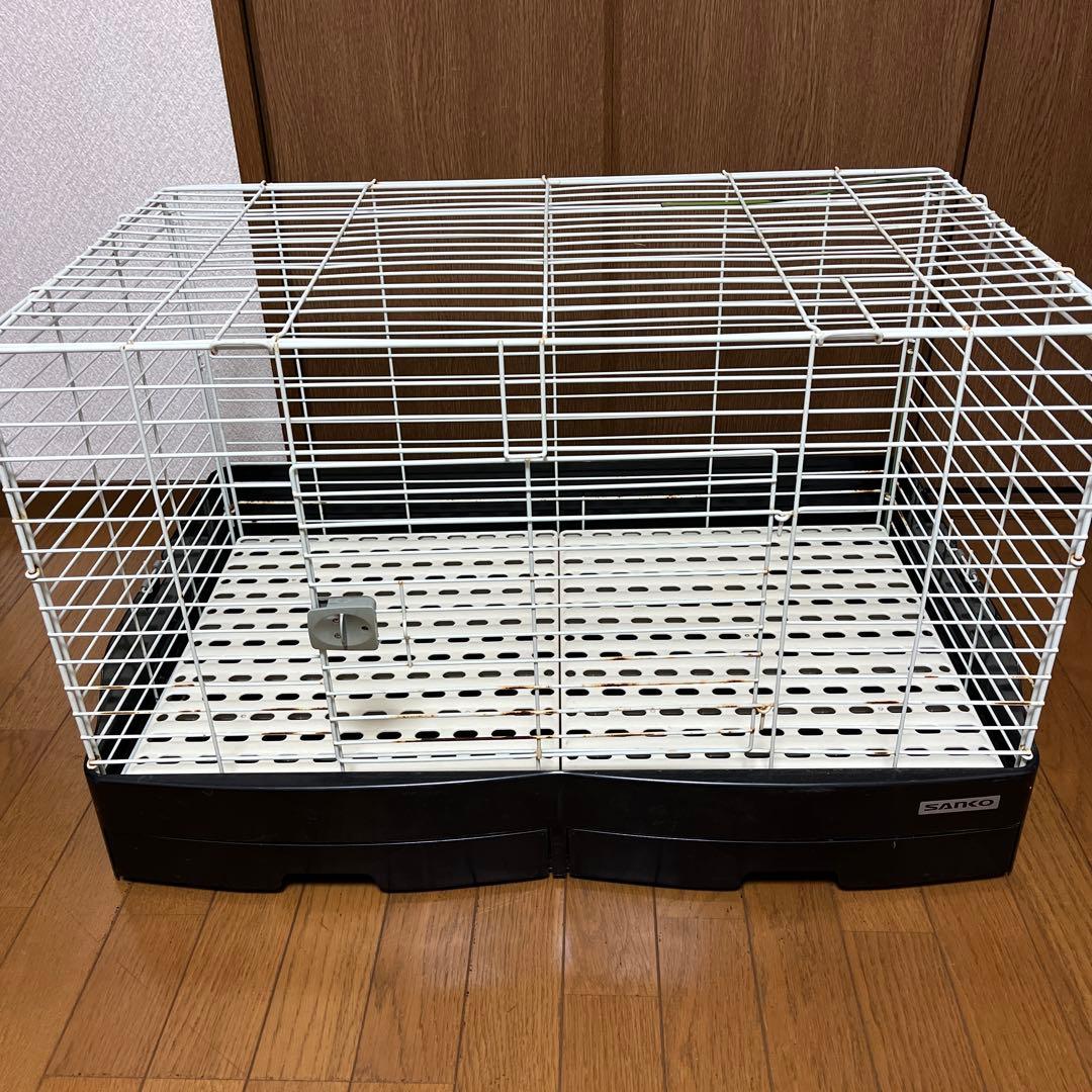 カバー付　イージーホーム80 ケージ　ウサギ　モルモット