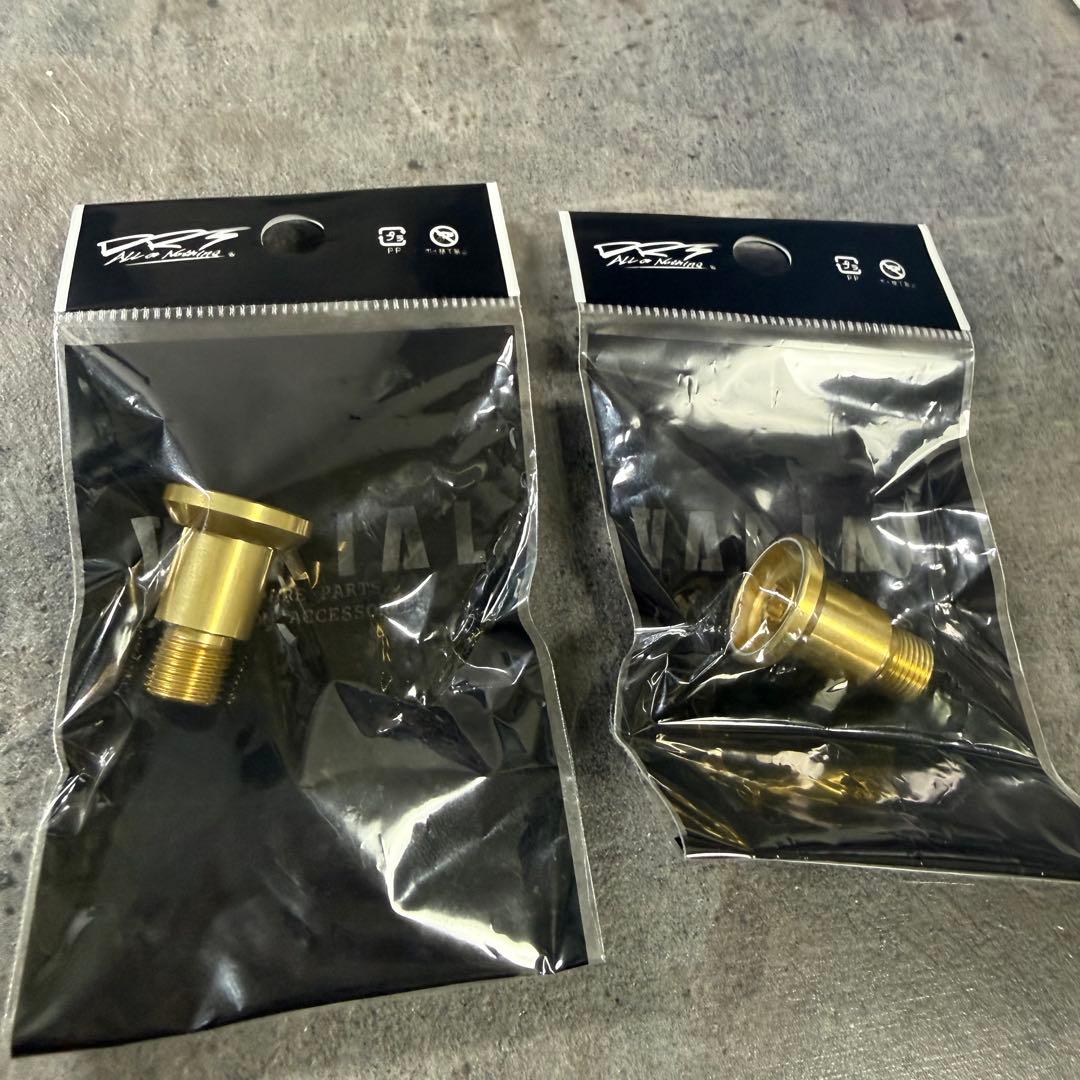 【実釣未使用】 DRT バリアル　ホイールキャップ　Mk-1 ゴールド