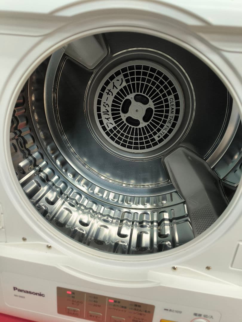 2022年製美品　パナソニック 6.0kg 電気衣類乾燥機NH-D603-W