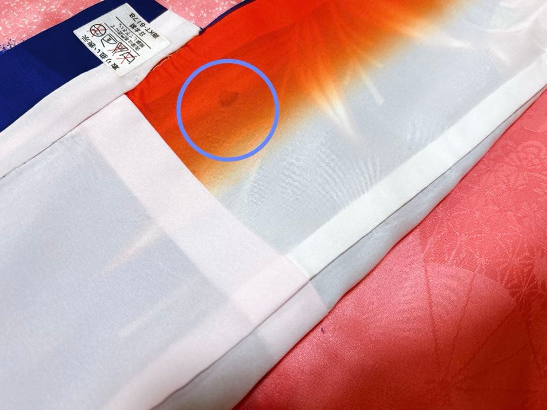 ロイヤルブルー!正絹♡七五三　7歳　女の子　フルセット　一式　青系　ピンク