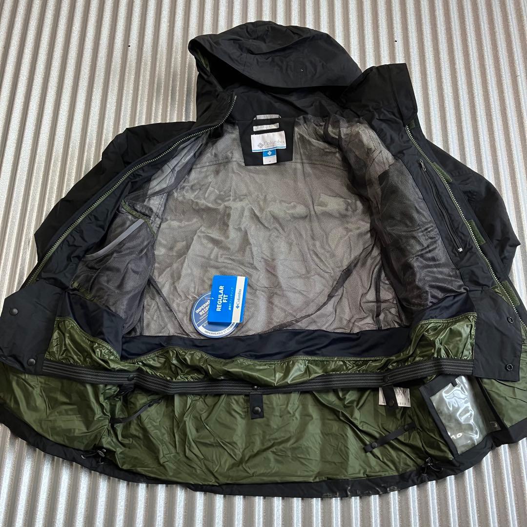 未使用　コロンビア　スノボウェア　上着　ジャケット　アウター　メンズ　黒　XL
