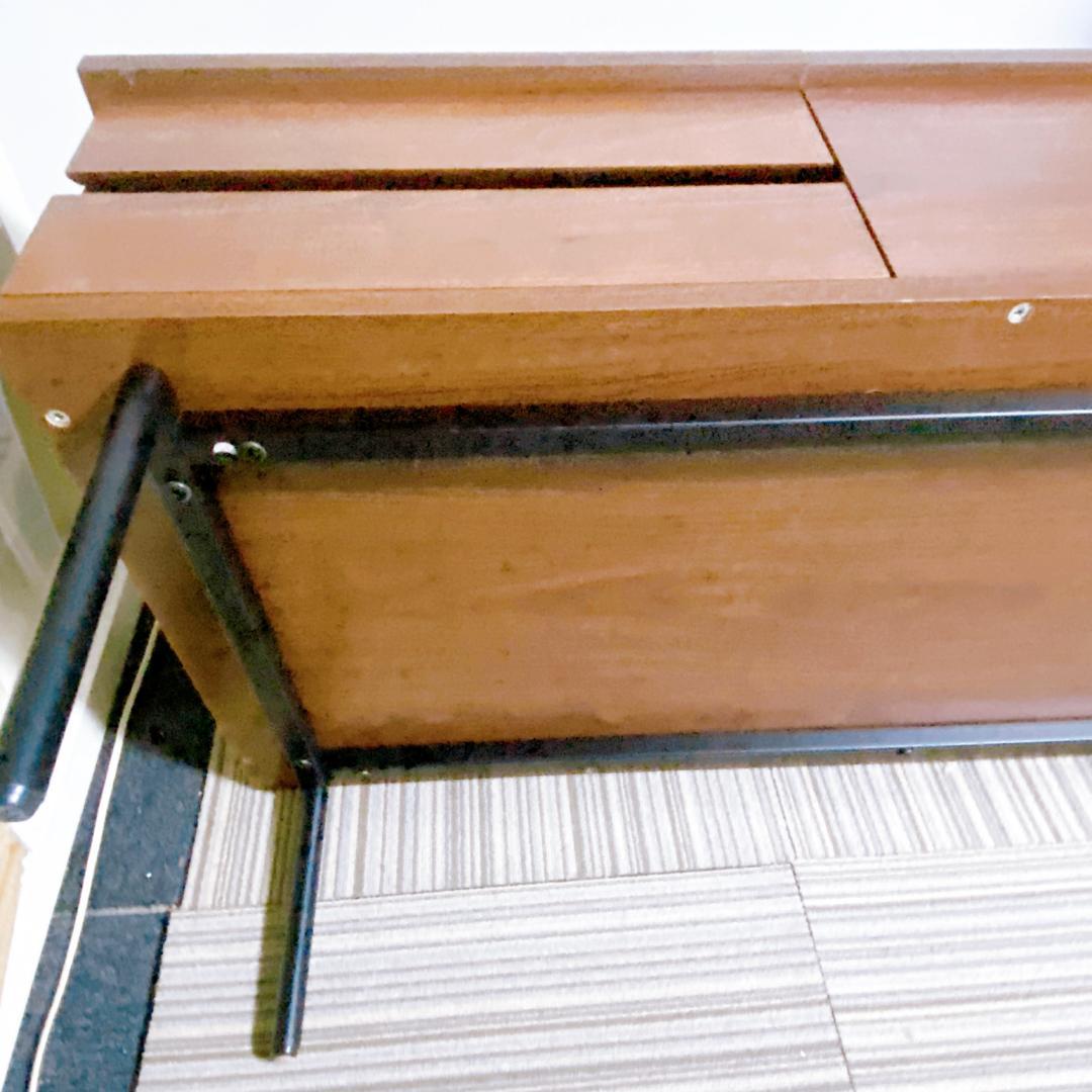 エアリゾーム ローテーブル 天板昇降式 収納付 北欧 モダン おしゃれテーブル