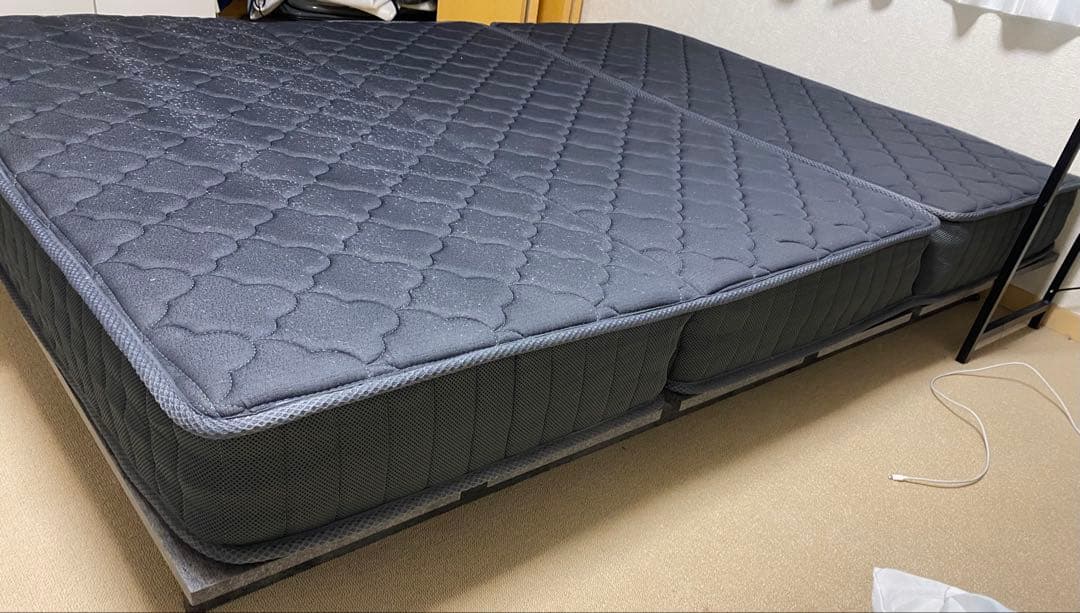 マットレスダブル　幅140×長さ195×厚み17cm