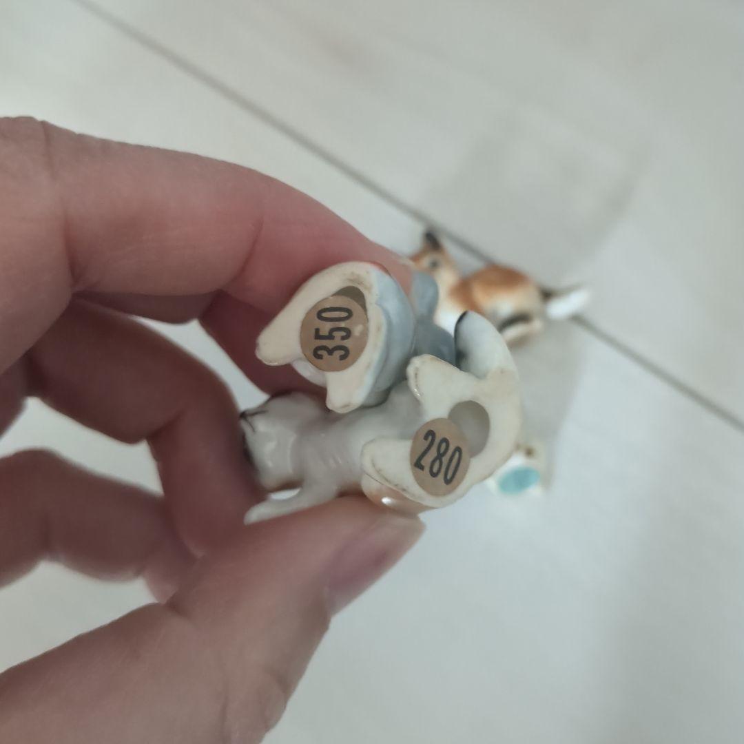 動物　置物　レトロ