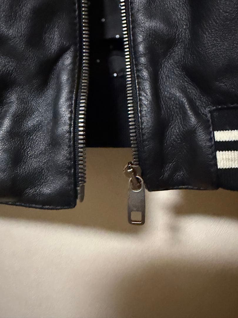 DOLCE&GABBANA ドルチェ&ガッバーナ　ラムレザーパーカー