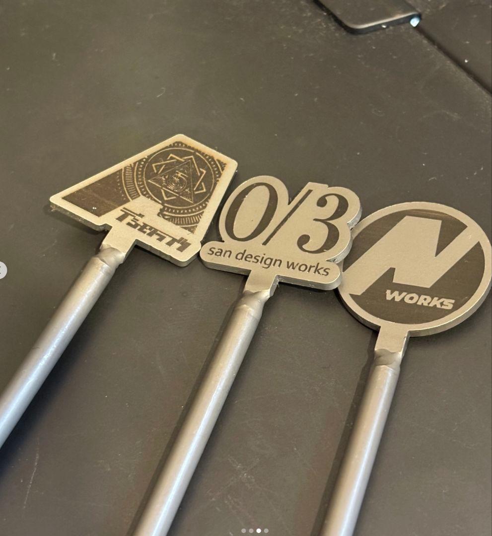 禁断RODAN PIN 2本 YBO ロダンピン ネルデザインワークス