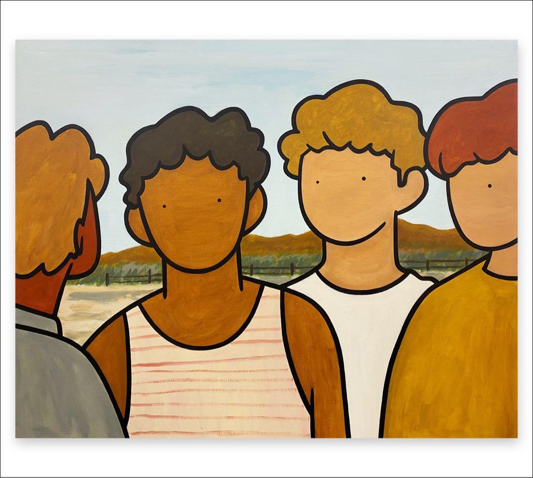 Rooo Lou 2024 アクリル原画作品（F40号）