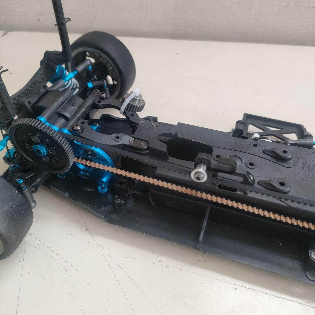 タミヤTA06シャーシ、オプション装備、日産GTRボディ付き