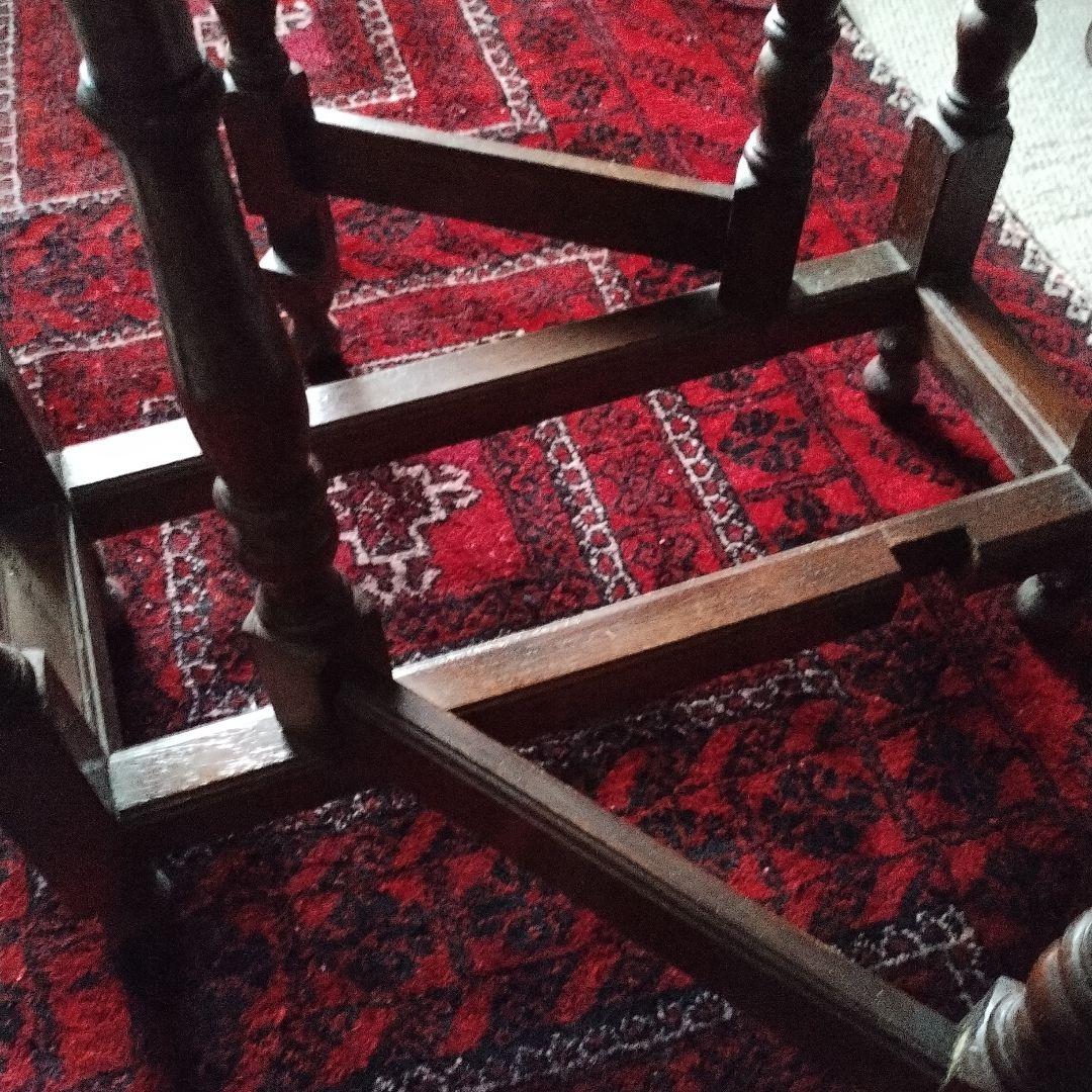 アンティーク　ゲートレッグテーブル　バタフライテーブル　イギリス　英国　小振り