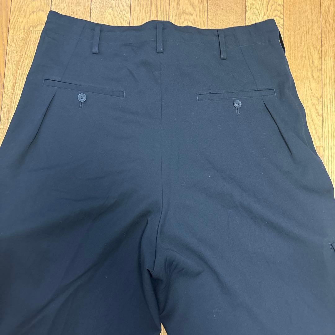 Yohji Yamamoto POUR HOMME ウールギャバジンパンツ