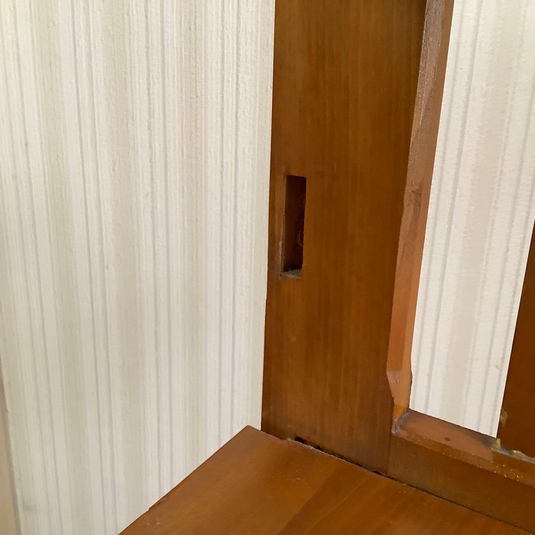 昭和レトロ　本棚　飾り棚　ブックシェルフ　時代物　アンティーク　ディスプレイ