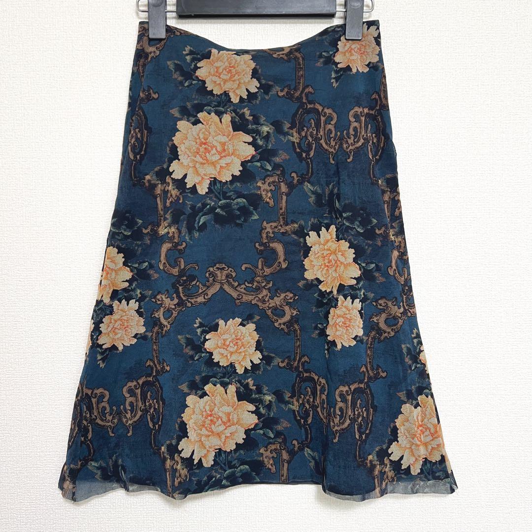 ヴィヴィアンタム　パワーネット　花柄　スカート