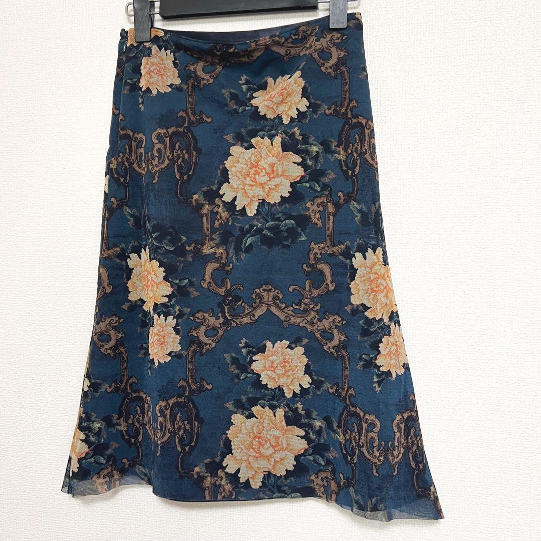 ヴィヴィアンタム　パワーネット　花柄　スカート