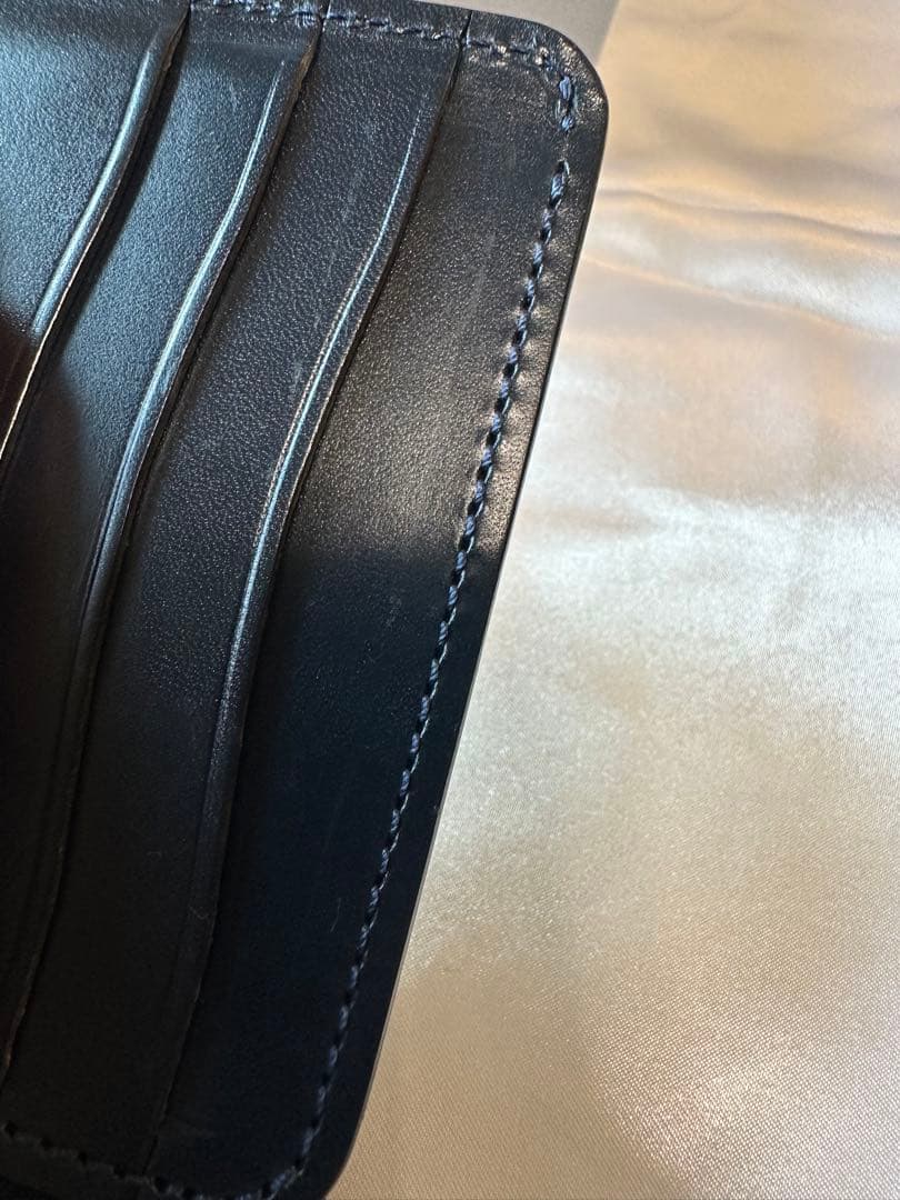 貴重 WILDSWANS 藍染クロコダイル グラウンダー