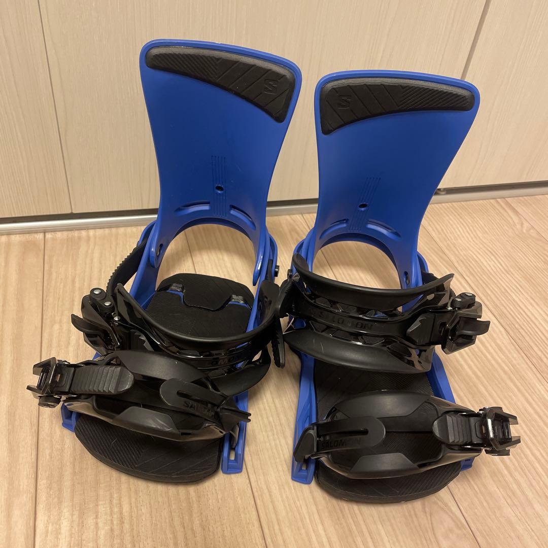 SALOMON スノーボードビンディング ブルー　S レディース