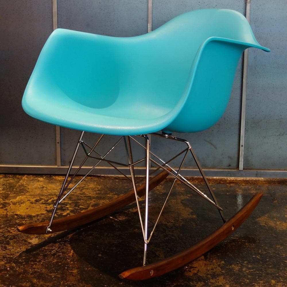 イームズ RAR シェルチェアー イス 椅子 Eames マリンブルー/BR