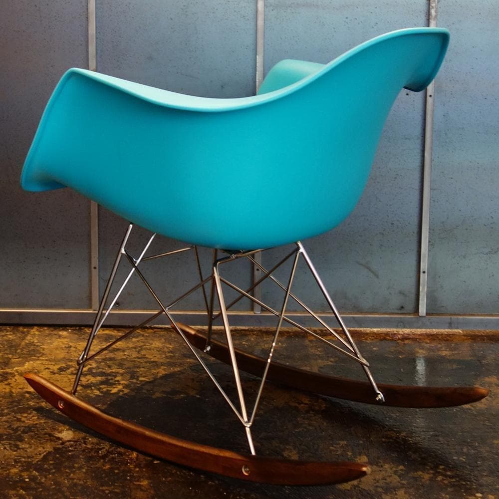 イームズ RAR シェルチェアー イス 椅子 Eames マリンブルー/BR