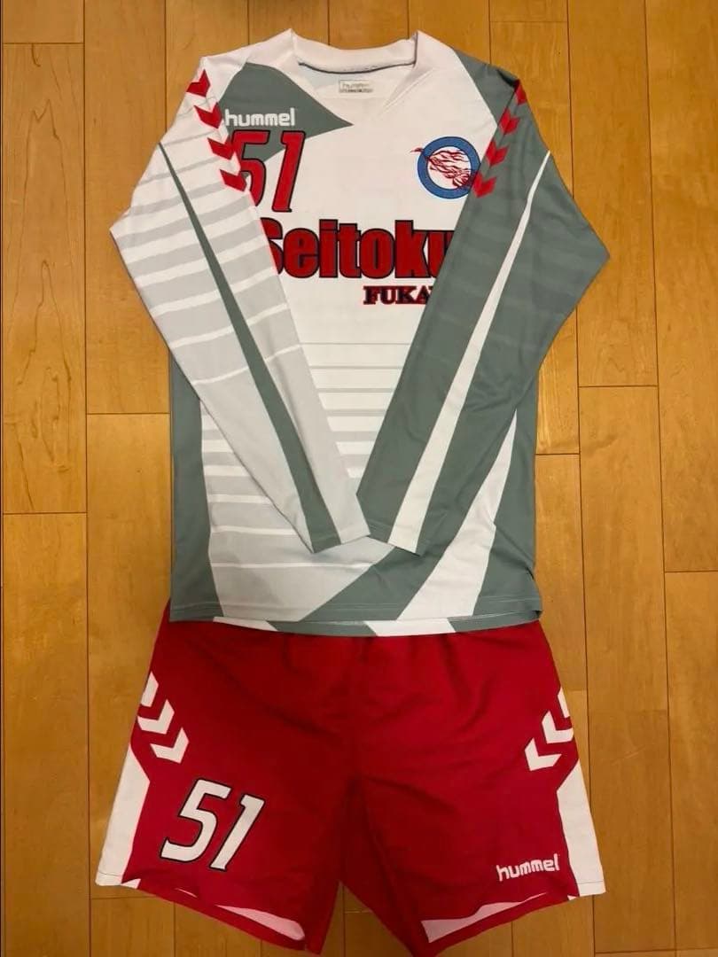 成徳深谷高校サッカー部 ユニフォーム 全セット アップ着付き