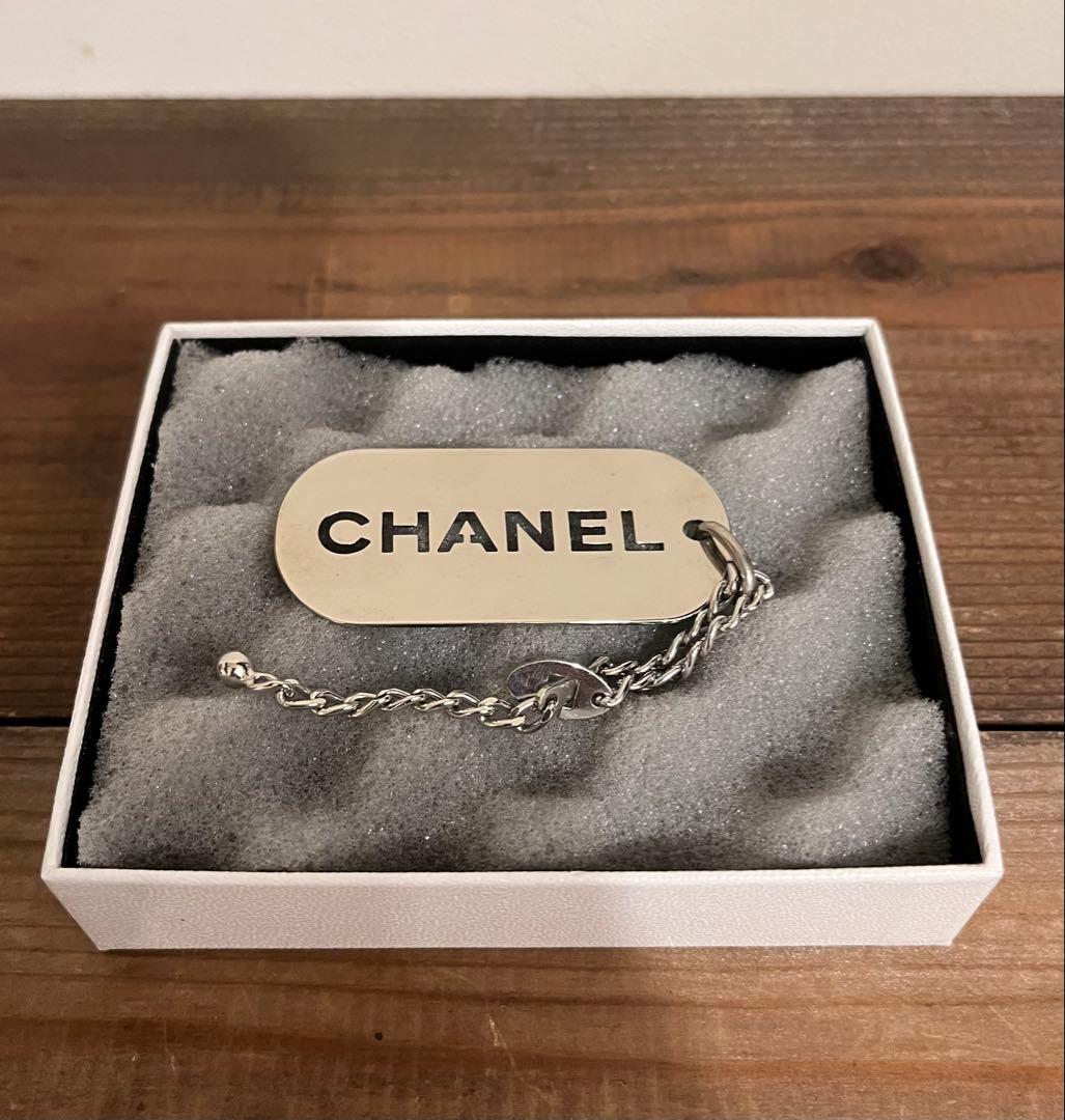正規品 CHANEL シャネル プレート キーホルダー キーリング チャーム