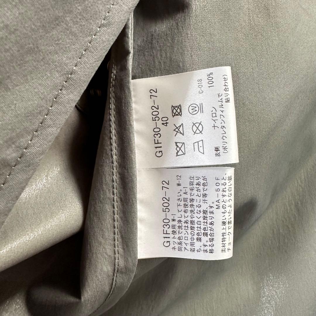 マッキントッシュ　カーキ　コート　Lサイズ