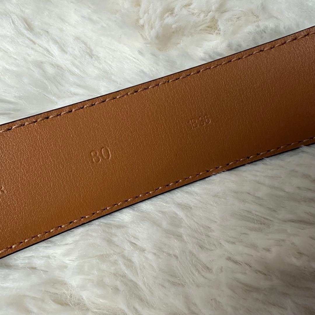 新品未使用　TOD'S トッズ ベルト ブラック 現行品 保存袋付属