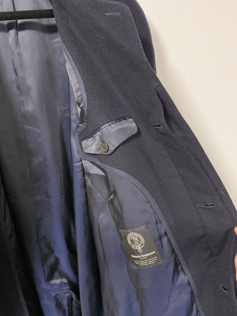 Kinloch Anderson キンロックアンダーソン ロングコート カシミヤ