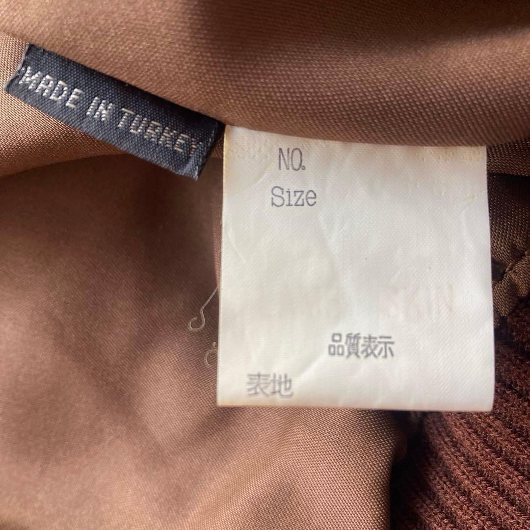 o*o様 ラムレザー ボンバージャケット L フライトジャケット ショート丈 茶