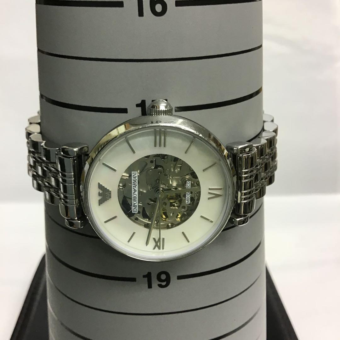 ❣️Emporio Armani❣️エンポリオアルマーニ　手巻き スケルトン腕時計